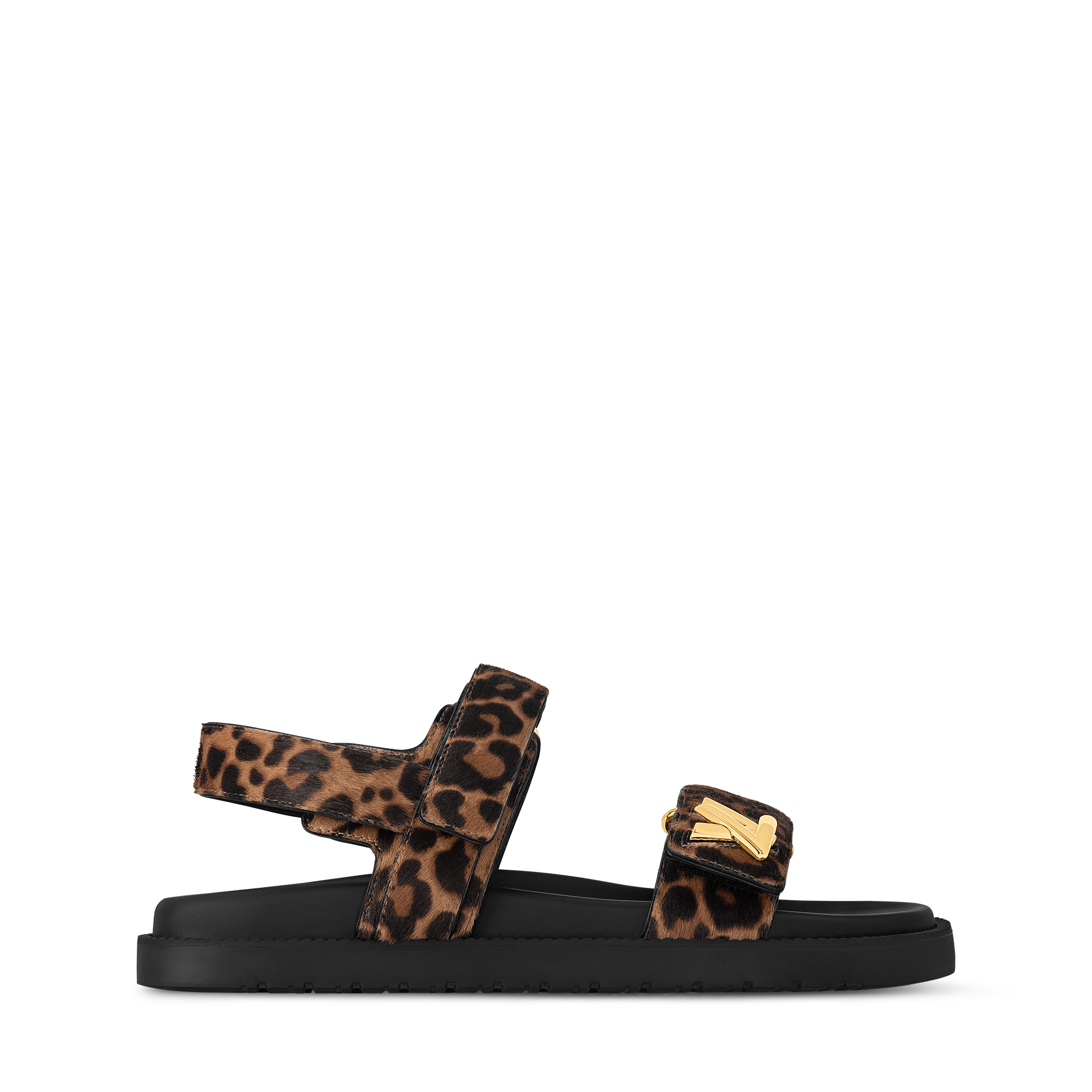 sandale plate louis vuitton